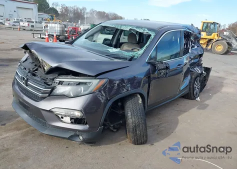 2018 Honda Pilot Ex from USA, damaged, VIN 5FNYF5H34JB002429